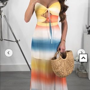 Cut out Maxi Dress